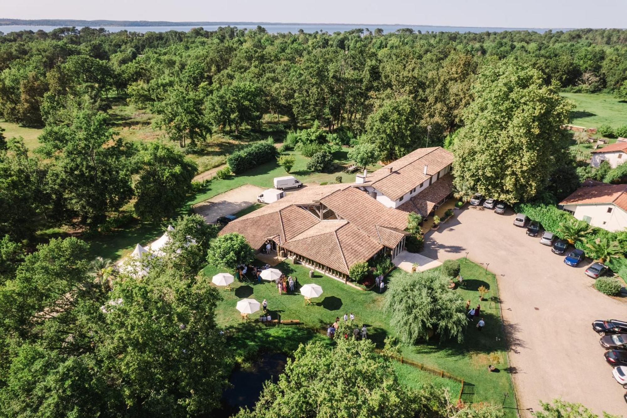 Hotel La Ferme D'En Chon Biscarrosse Zewnętrze zdjęcie